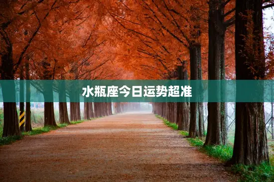 水瓶座今日运势超准 水瓶座今日运势超准