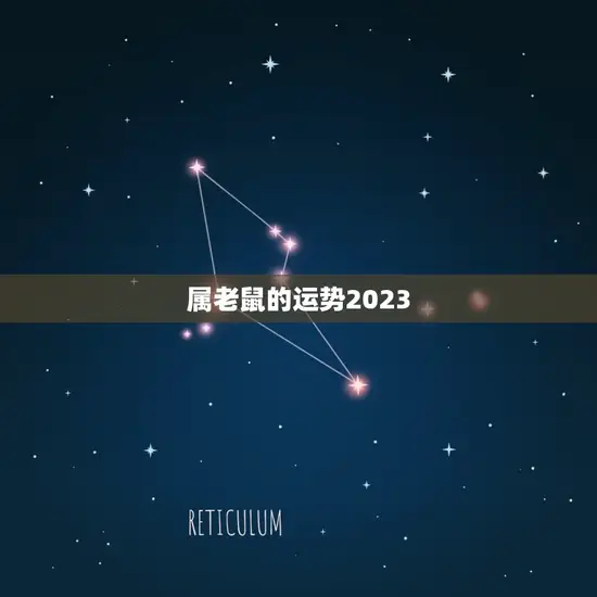 属老鼠的运势2023 属老鼠的运势2023
