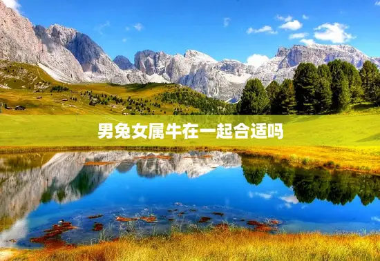 男兔女属牛在一起合适吗，男属兔女属牛合不合