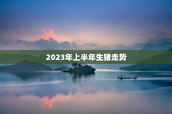 2023年上半年生猪走势