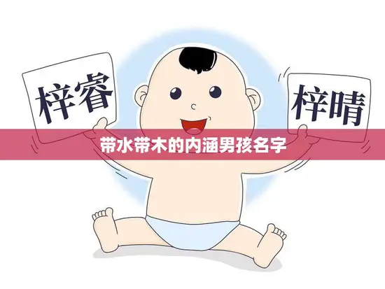 带水带木的内涵男孩名字(寓意深刻的命名之道)