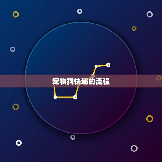 宠物狗快递的流程