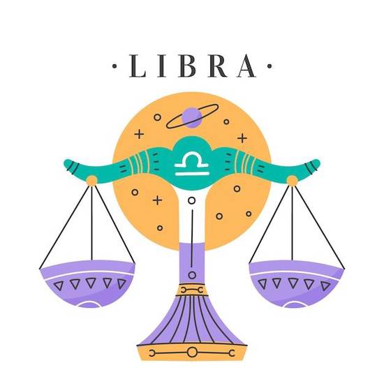天秤座运势平衡图