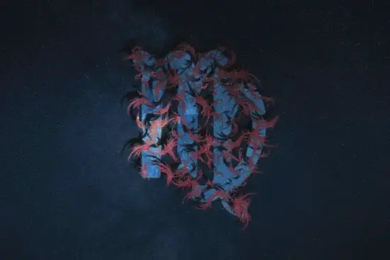 处女座水墨能量图