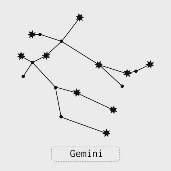 双子座星运分析图