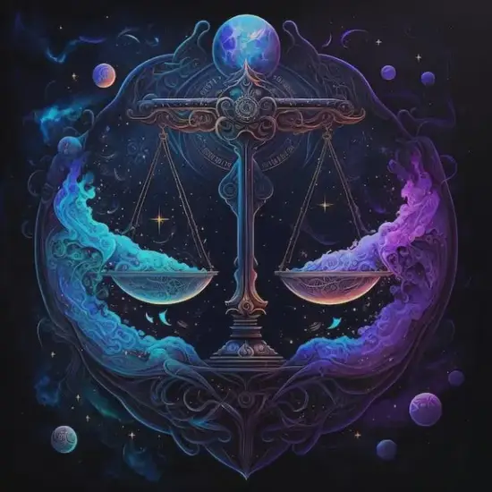 天秤座星座符号图解