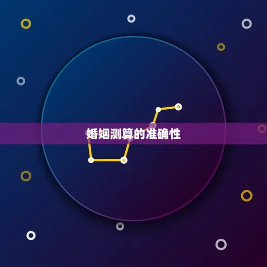 婚姻测算的准确性
