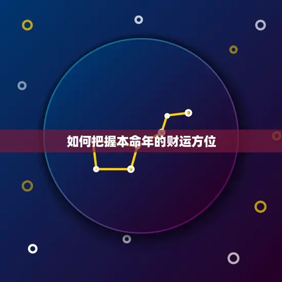 如何把握本命年的财运方位 如何把握本命年的财运方位
