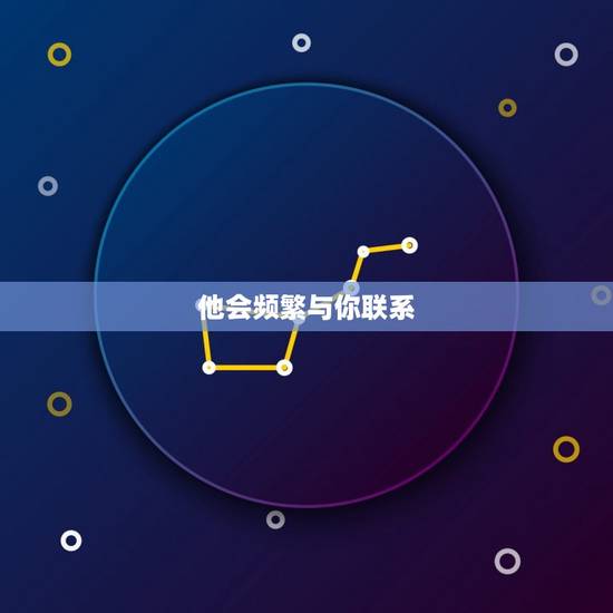 他会频繁与你联系 他会频繁与你联系