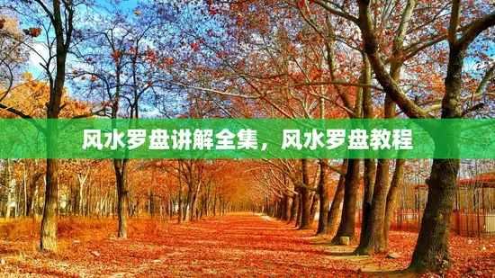 风水罗盘讲解全集,风水罗盘教程 风水罗盘讲解全集,风水罗盘教程