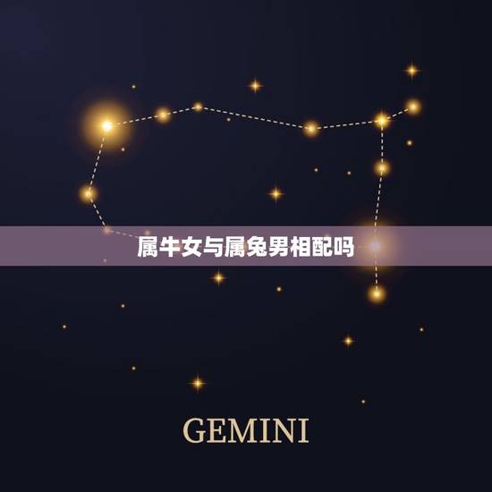 属牛女与属兔男相配吗(十二生肖搭配分析) 属牛女与属兔男相配吗(十二生肖搭配分析)