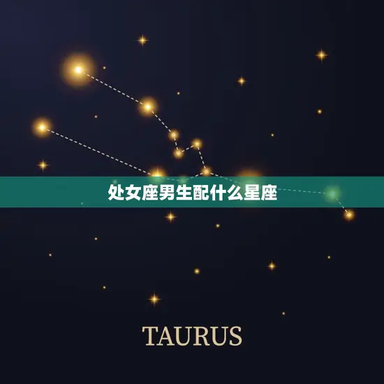 处女座男生配什么星座