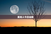 属龙人今日运程，属龙人今日运程每日运势查询