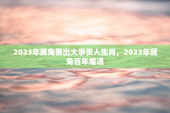 2023年属兔要出大事贵人生肖，2023年属兔百年难遇