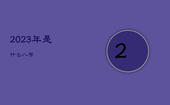 2023年是什么八字，2023年是什么八字年