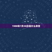 1988年7月30日是什么命宫(详解命理学中的命宫)