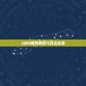 2005属鸡男孩几月出生命(介绍出生月份)