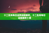 十二生肖每日运势运程解析，十二生肖每日运程解析卜易