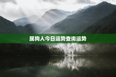 属狗人今日运势查询运势，属狗人今曰运势