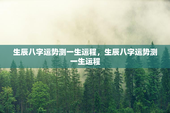 生辰八字运势测一生运程，生辰八字运势测一生运程