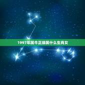 1997年属牛正缘属什么生肖女(介绍命运与性格特点)
