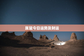属鼠今日运势及财运，属鼠今日运势及财运如何